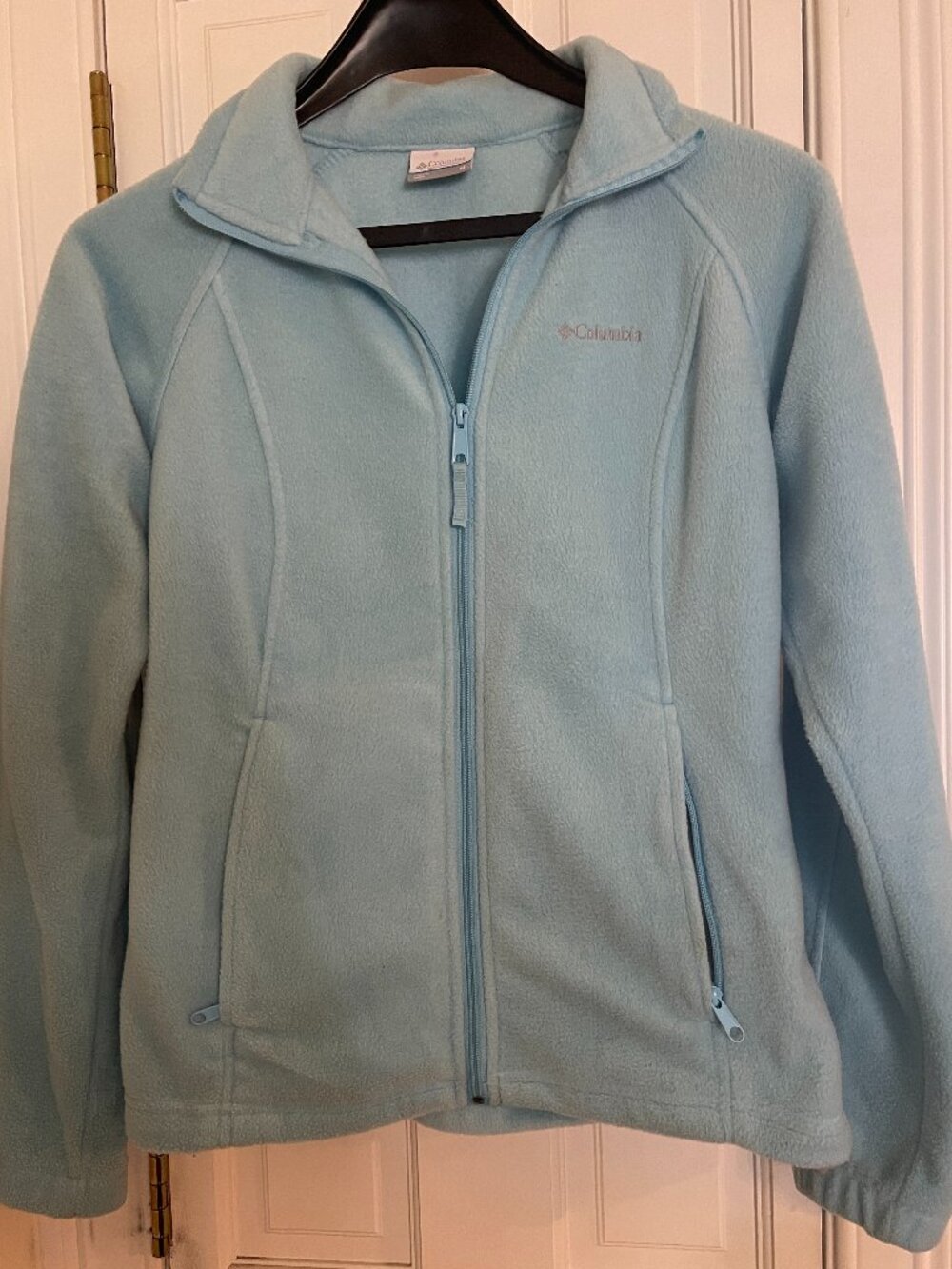 Columbia Benton Springs Full Zip Fleece Jacket Light‎ Blue / Slim Fit (Medium)